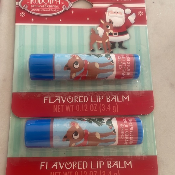 Rudolph crew, socks, and lip glosses - Picture 5 of 6